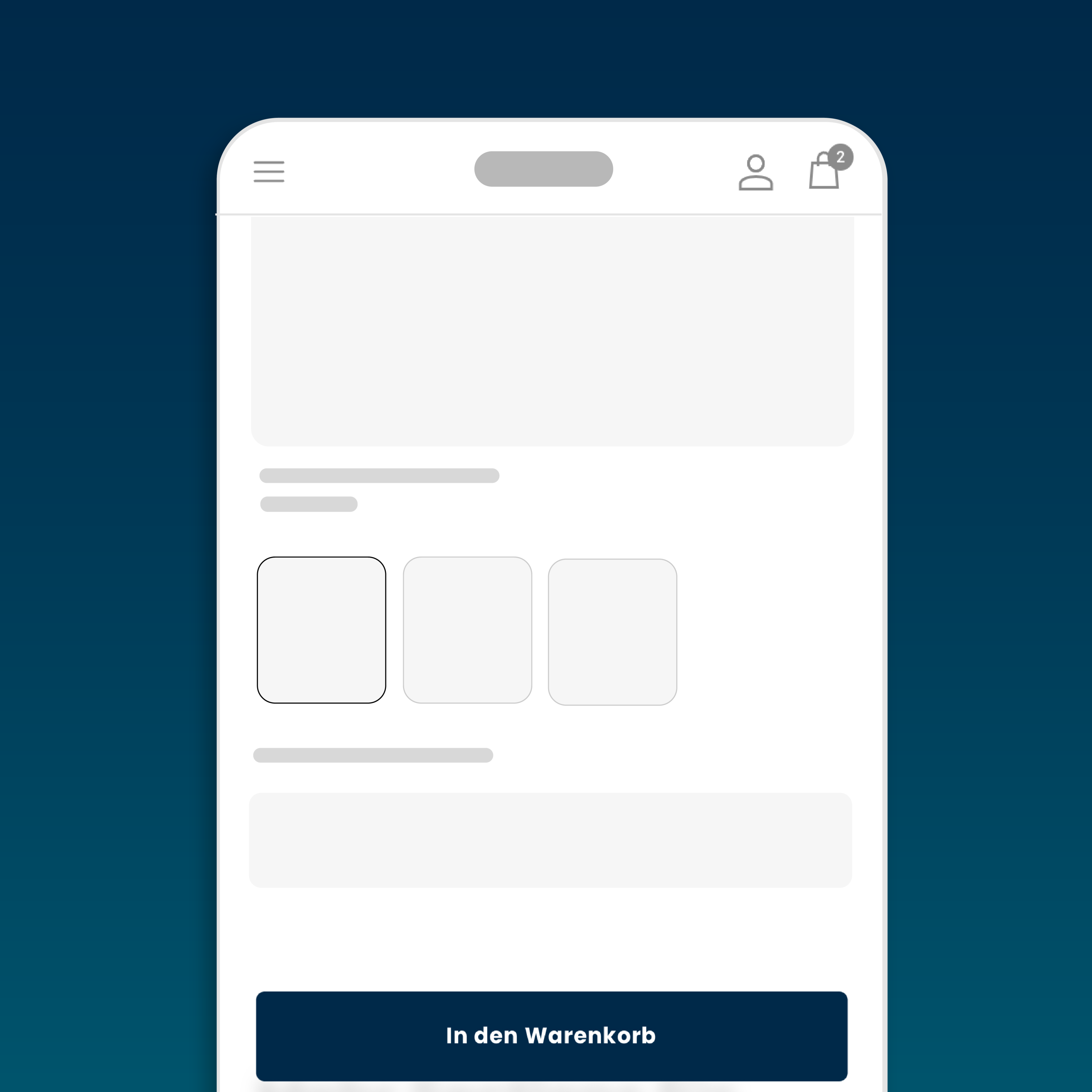 Flying shopping cart button